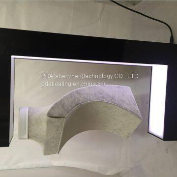 Acrylic Material Floating Levitating Jewerly Display With Led 0-300gram photo-3