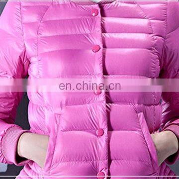 Female Hotsale Nylon Cover Duck Down Jacket in Waterproof photo-3