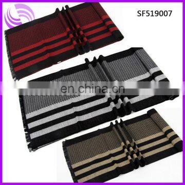 2013 fashion man winter striped modal silk scarf wholesale