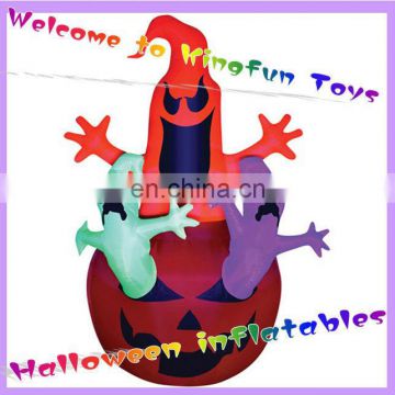 Ghost&pumpkin inflatable halloween decorations