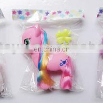 Popular lovely vinyl horse toys