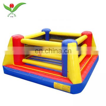 Outdoor kids wrestling game inflatable bouncy boxing ring