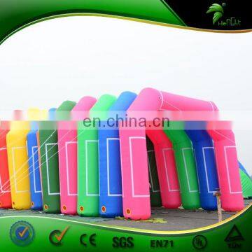 Custom Logo Paste Inflatable Arch Line With Internal Fan photo-3
