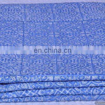 Jaipur Sanganeri Print 100 % Cotton Handmade Hand Block Printed Abstract Fabric