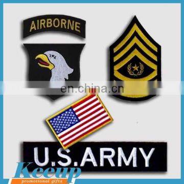 Embroidery Military Shoulder patch custom arm patches