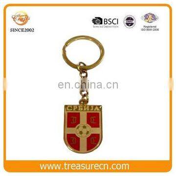 Custom Epoxy Cheap Gold Wholesale Metal Keychain Manufacturers In China