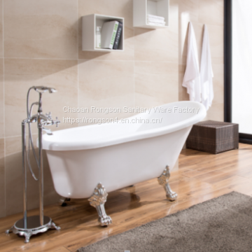 Cheap Double Slipper Clawfoot Cast Freestanding Bath Tubs​