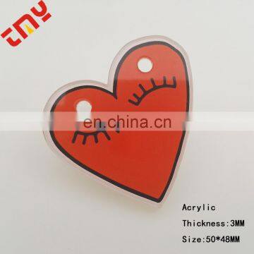 Wholesale Cheap Price Plastic Star Shaped Badge With Safty Pin photo-5