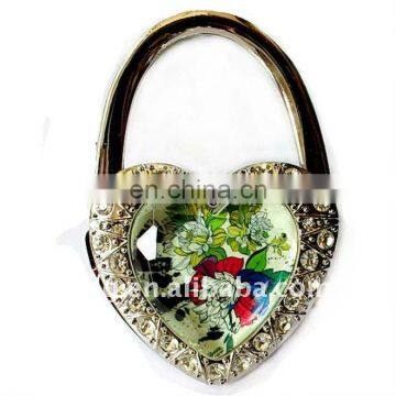 New arrival flash in midnight crystal handbag bag hook