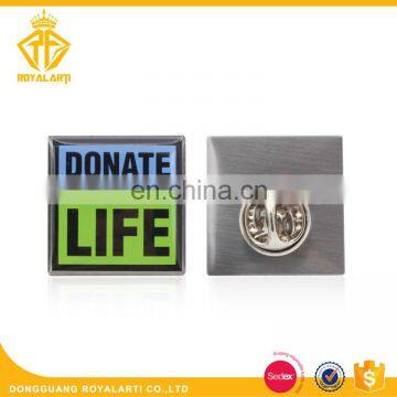 Custom Beneficence Organization Offset Printing Pins