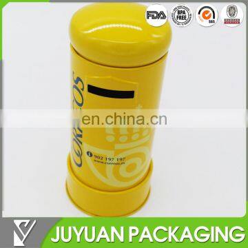 Metal tin coin bank tin box for money saving manufacturer