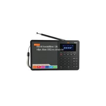 GTMEDIA D1 портативный цифровой радиоприемник DAB+/FM с цветным дисплеем TFT-LCD размером 1