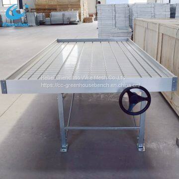 High Quality Growing Plant Bench in Greenhouse Ebb Flow Table