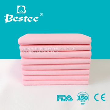 Nonwoven organic quick dry disposable blue baby disposable underpad sheet