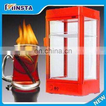 Temperature Cycling Heating Adjustable Beverage Display Cabinet Office Supermarket Special Hot Display Showcase photo-2