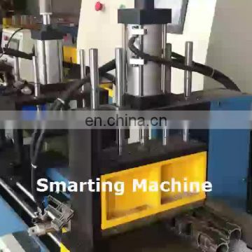 MC-455CNC Automatic aluminum tube cutting machine with aluminium scrap Vacuum cleaner facility