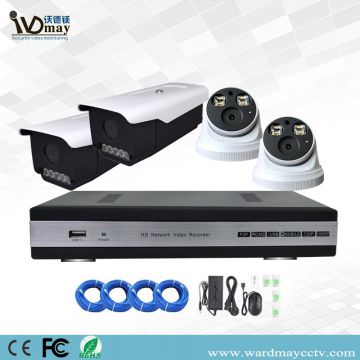 4chs 5.0MP Full Color in Day & Night Network Poe IP Camera Systems