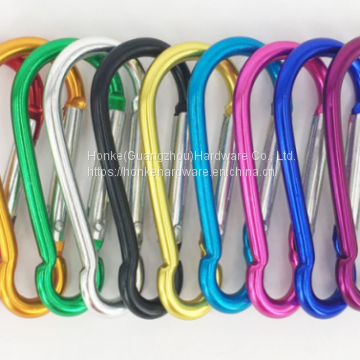 Carabiner Keychain Swivel Snap Hook Jewelry Aluminium Carabiner Hooks Climbing Snap Hook photo-4