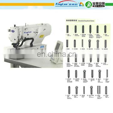 High quality Computerized lockstitch buttonholing sewing machine