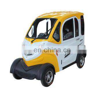 2020 new four wheel  three seats full enclosed electric car