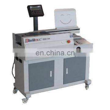 D50A4 Book binding machine for hardcover hot melt book binder for A4 paper