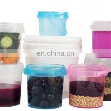 Safe Food Plate Containers Oven and Microwave Plastic Microwaveable IML Plastic Packaging Bucket photo-4