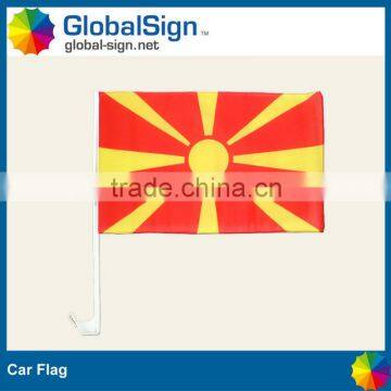 Singel Sided Polyester Car Flags photo-3