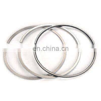 Hot selling steel material machinery engine parts 128mm ring set piston for OM457 LA,OM400A/LA