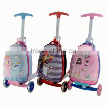 Foldable school scooter hand bags for small child