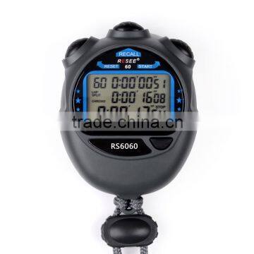 Large electronic digital stopwatch