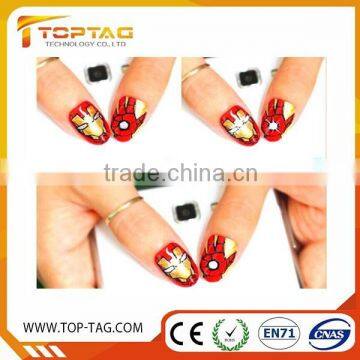 Latest Led Flash Nail Art Sticker / Beauty NFC Nail Tag for Apple Phones