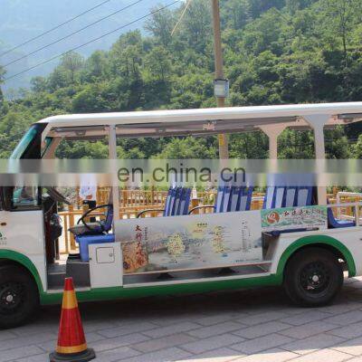 Cheap Smooth Shape Customizable China Made 18 Seater Gasoline Car photo-2