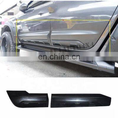 High Quality Matte Black Side Door Protector Body Cladding  for Triton L200 2019 2020