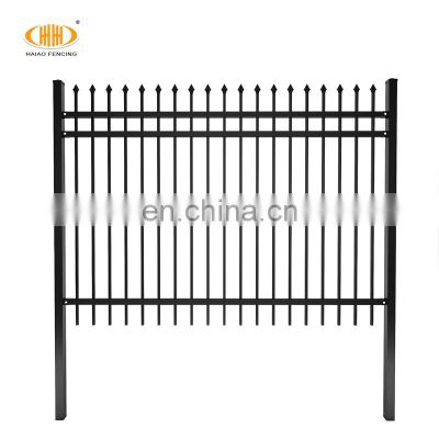 Anti rust galvanized steel garrison fence panels