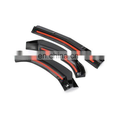 Glossy Black Painted Front Lip Bumper Lip for Mercedes Benz C-Class W205 C43 C250 C300 C350 2015-2018 photo-4