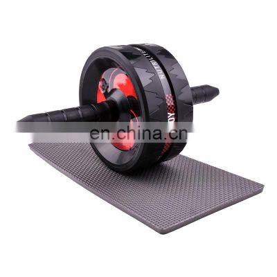 Factory wholesale indoor home fitness equipment exercise gear ab roller wheel lower abs Ab Roller Wheel With Knee Pad