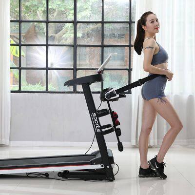 Electric Treadmill Machine with Massage Treadmill Fitness Machine with Screen