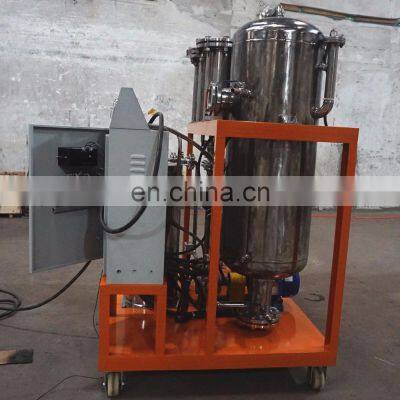 TOP frying oil filter machine,stainless steel materials,filter dirty oil