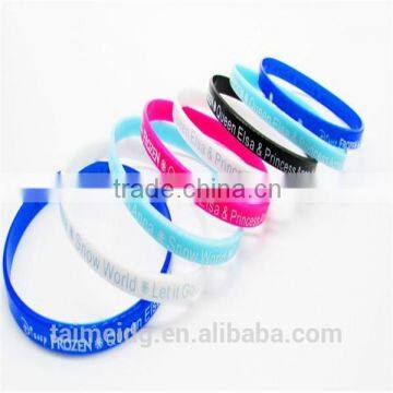 Best design factory selling silicone bracelets