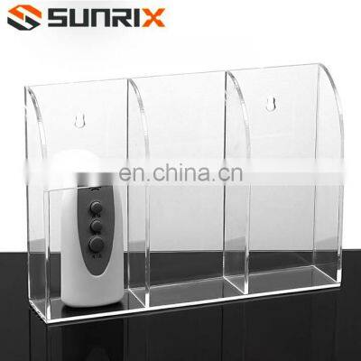 Best Selling Acrylic Wall Mount Remote Control Holder photo-5