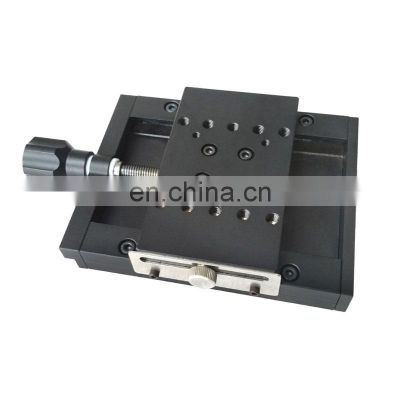 PT-SD102P X Axis Manual Linear Stage 50mm Translation Stage Manual Platform Optical Sliding Table