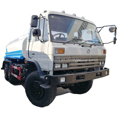 6x6 right hand drive large water tank sprinkler truck 18m3 18000 liters to Zimbabwe