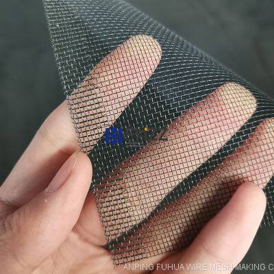 Charcoal Black Aluminium Mosquito Netting, Aluminium Wire Netting, Aluminium Screen Netting for Windows and Doors, Made in China