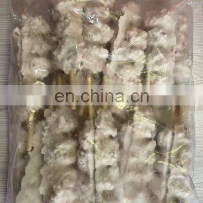 Good Price Seafood Snack Frozen Squid Skewer With Red Ginger photo-3