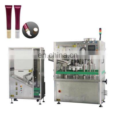 Automatic gel cosmetic ointment sealing medicine cream toothpaste soft plastic tube filling machine