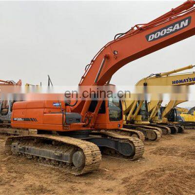 second hand excavator doosan dx225lc , original doosan dx225 dx225lc crawler excavator , doosan dx220 dx210 dx300