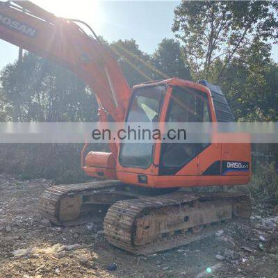 Good Condition Cheap Doosan Excavator DH150 , Used Doosan 150 Excavator , Doosan Crawler Excavator For Sale