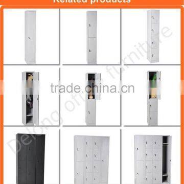 Knock Down Strong Metal 3 Door School Locker for Sale From China photo-4