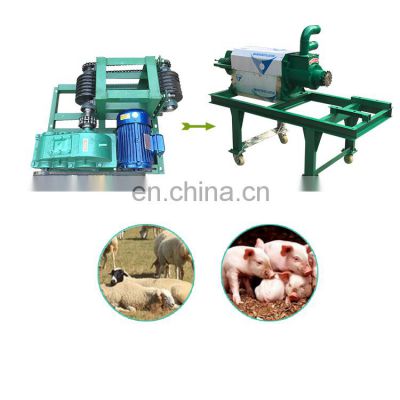 Automatic Cow dung manure dewatering machine dung floor cleaner slurry scraper