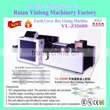 Earth Cover Box Gluing Machine YL-ZH680 Which Hot Melt Adhesive and Self-adhesive Match Wil Can be Reduced Cost photo-4